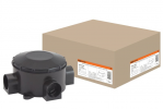 Tdm Распаячная коробка ОП D80х35мм, IP42, 3-х рожковая SQ1401-4054