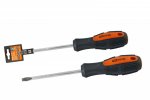 Tdm Отвертка шлицевая двухкомпонентная, CR-V тип SL6.5x150 SQ1006-1010