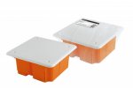 Tdm Распаячная коробка СП 92х92х40мм, крышка, IP20 SQ1402-1001