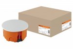 Tdm Распаячная коробка СП D80х40мм, крышка, IP20 SQ1403-1025