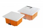 Tdm Распаячная коробка СП 92х92х45мм, крышка, IP20 SQ1403-1022