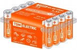 Tdm Элемент питания LR6 AA Alkaline 1,5V BOX-24 SQ1702-0035