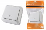 Tdm Переключатель на 2 направления 1-кл. открытой установки IP20 10А SQ1801-0005