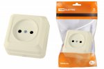 Tdm Розетка 2П открытой установки IP20 10А SQ1801-0014