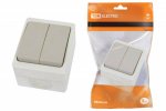 Tdm Выключатель 2-кл. открытой установки IP54 10А SQ1803-0002